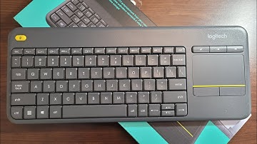 Logitech K400 Plus Wireless Keyboard #keyboard #logitech #wirelesskeyboard