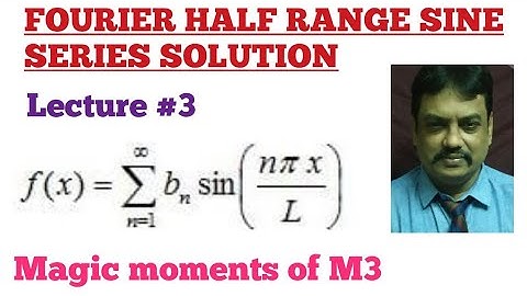 Fourier Series Solution || half range sine series  Mathematics-3 | #BTech | #Gate