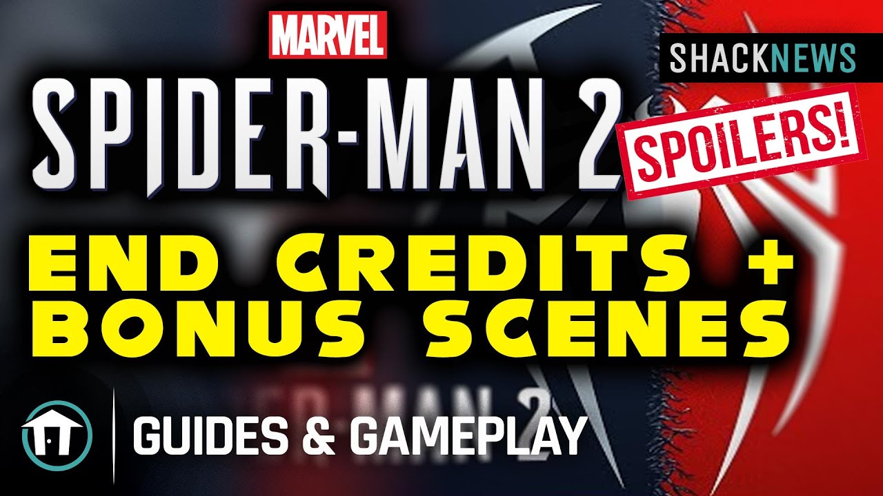 Marvel's Spider-Man 2 - End Credits + Bonus Scenes - YouTube