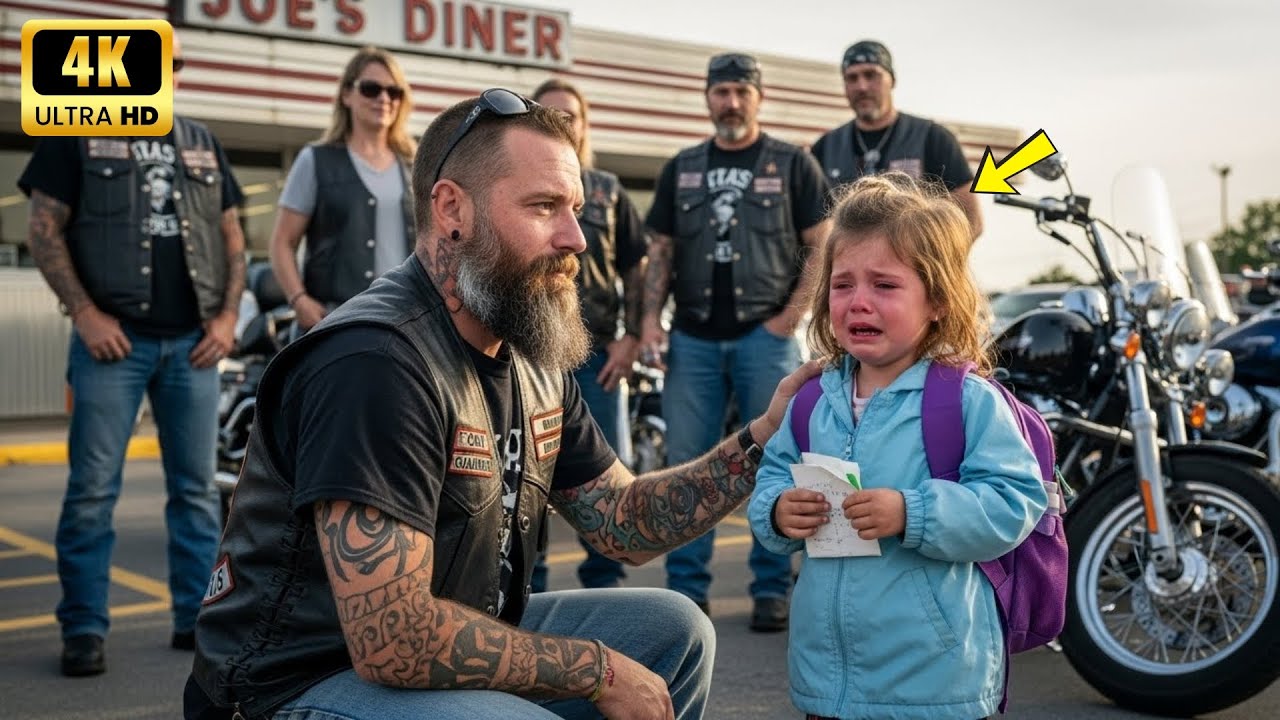 Ein Mädchen bat einen Höllenengel um Schutz – kurz darauf bewachten 200 Biker ihre Schule.