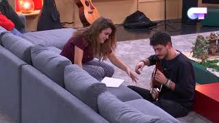 Video thumbnail of "Cepeda compone una canción y se la enseña a Amaia | LOS MEJORES MOMENTOS | OT 2017"