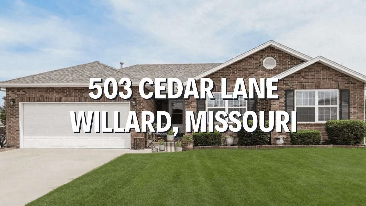 Virtual Tour - 503 Cedar Lane, Willard MO
