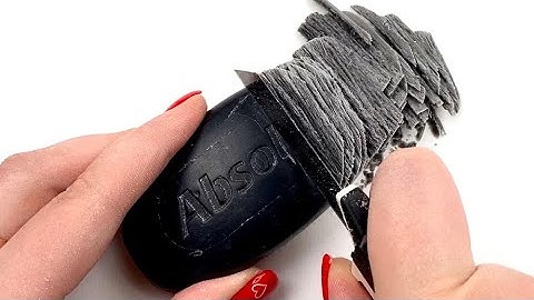 Cutting dry soap on the table 🔪 Soap Carving relaxing Sounds ! (no talking) Satisfying ASMR Video 2