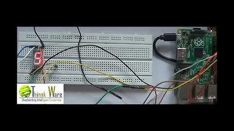 Seven Segment Interfacing with Raspberry Pi