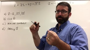 Calc 3 - 1.4.1 - vector projection