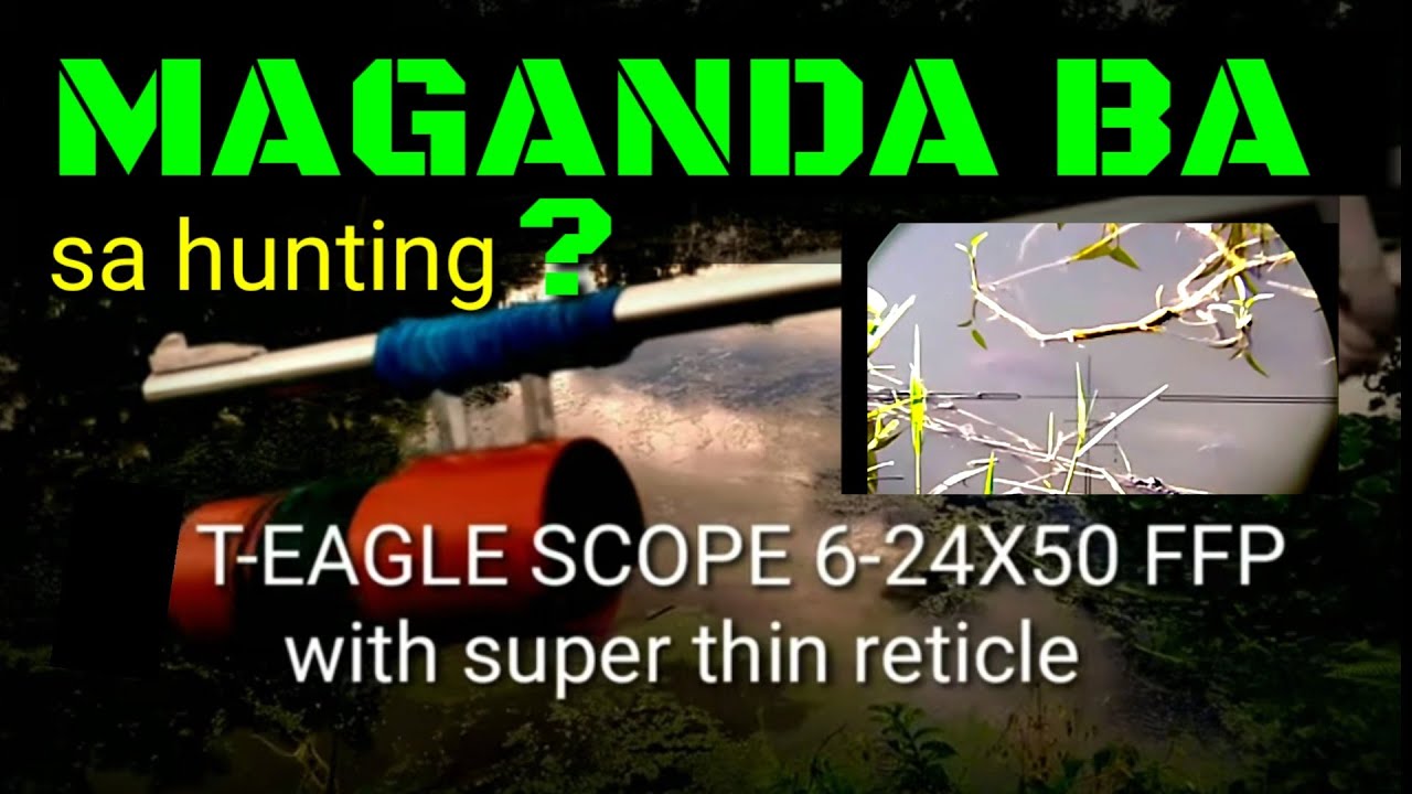 TESTING MUNA NATIN ANG BAGONG SCOPE KUNG GAANO KAGANDA ANG CLARITY NG VIEW AT RETICLE