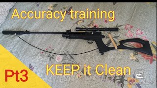 Accuracy training with Artemis CP2 - Part 3 - Clean your air rifle