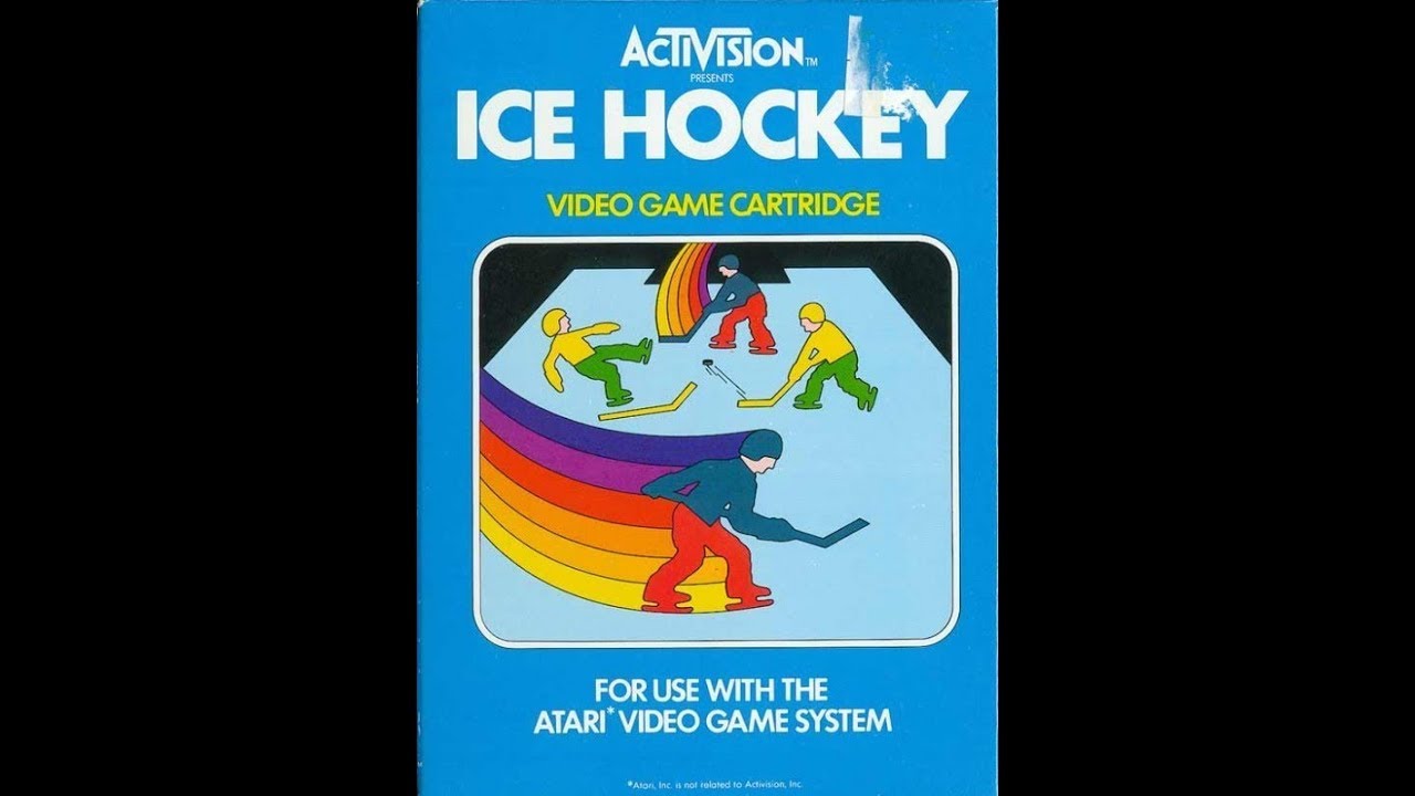Ice Hockey Atari 2600 Activision 1981 YouTube