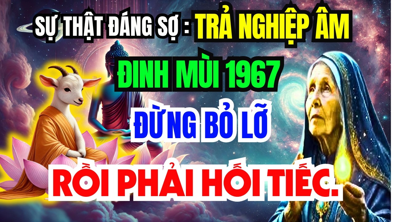 Sự Thật Đáng Sợ: Đinh Mùi 1967 Tháng 1 ÂL Trả Nghiệp Âm, Bị Hại Ngầm Biết Muộn Hối Hận Cả Đời