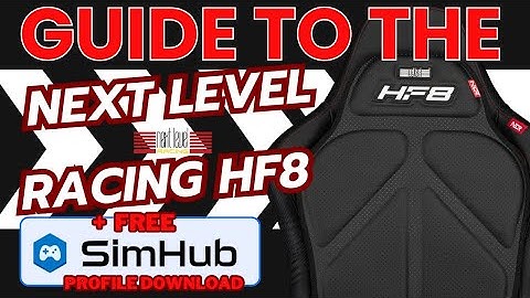 Next Level Racing HF8 SimHub Guide - Use the HF8 with other Sim Games and First Person Shooters #ats