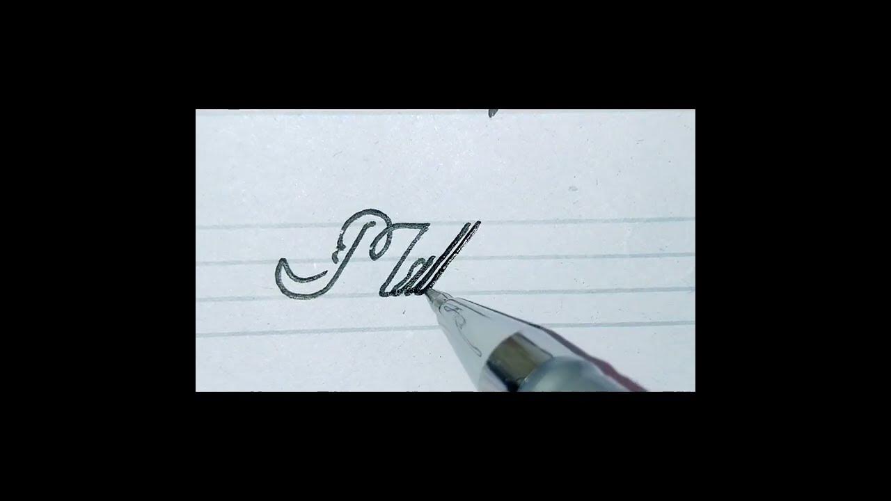 Royal & Langnickel Calligraphy Pens Tutorial 