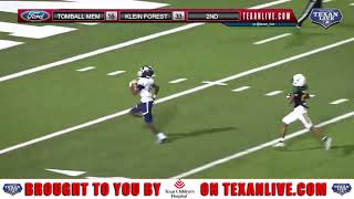 Tomball Memorial vs Klein Forest Week 9 2021 Highlights