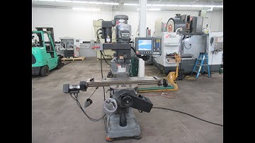 Bridgeport Series I 3 Axis CNC Vertical Knee Mill with Acu Rite Millpwer 3 Axis CNC Control