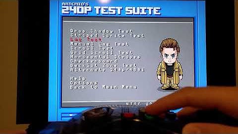 MISTer FPGA input lag test