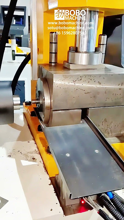 Full Automatic Tube end bulging and reducing intergrated machine #bobomachine