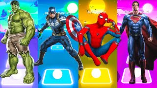 Telis Hop EDM & Phonk Rush - Hulk vs Captain America vs Spider-Man vs Superman