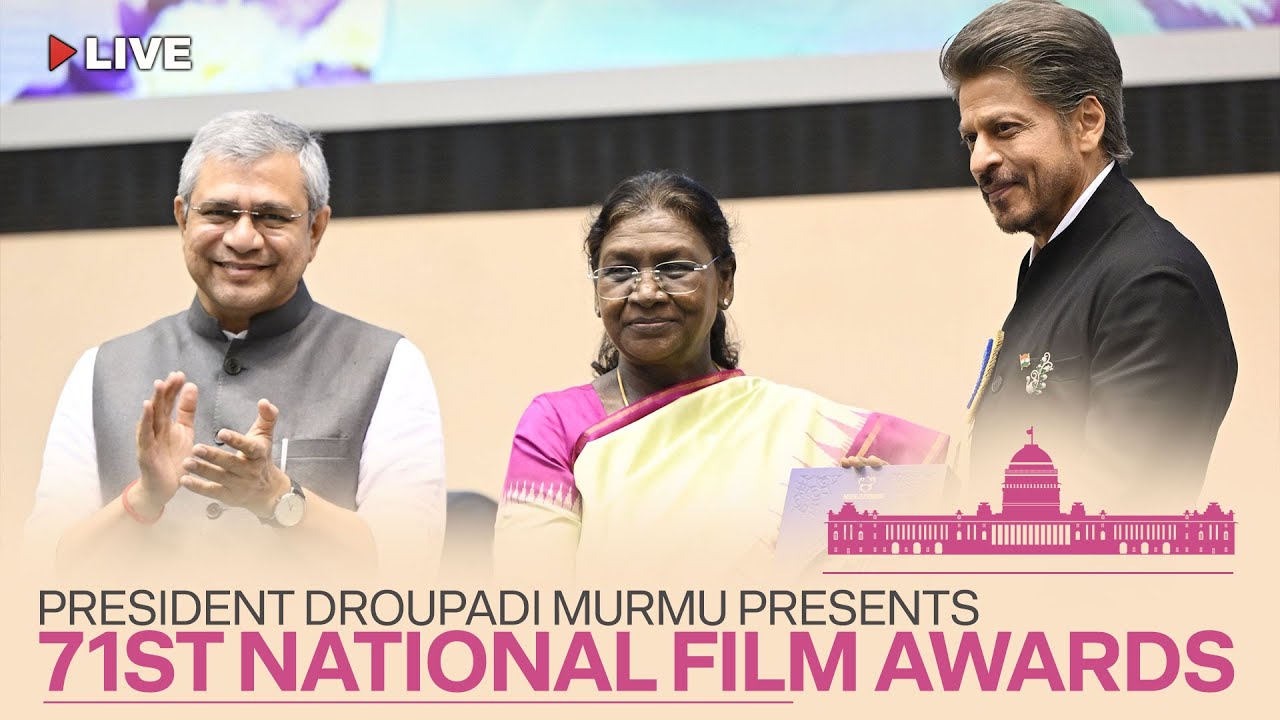 President Droupadi Murmu presents 71st National Film Awards at Vigyan Bhavan, New Delhi