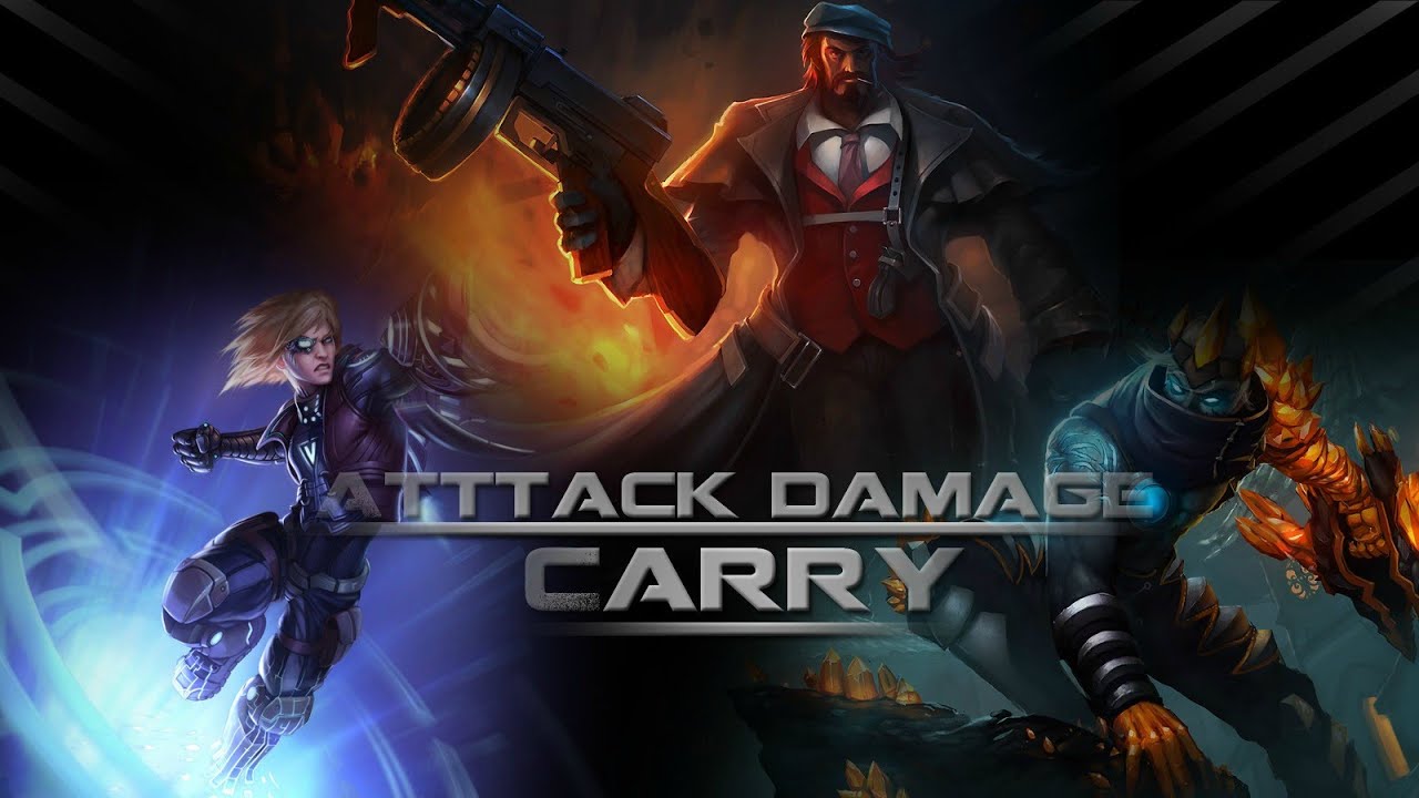 League Of Legends Attack Damage Carry Montage 2 Youtube