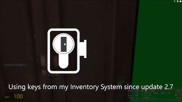 Update 2.7 of Gmod Key and Lock System + Door Manager released