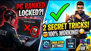 Free Fire PC BR Rank Problem FINALLY Solved! | Only 2 Secret Tricks! 🤯💻