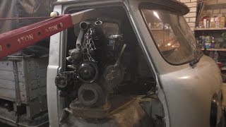 УазТех: Установка om617 на стандратный УАЗ 452 - ГОЛОВАСТИК, ЧАСТЬ 1 УазТех: Установка om617 на стандратный УАЗ 452 - ГОЛОВАСТИК, ЧАСТЬ 1