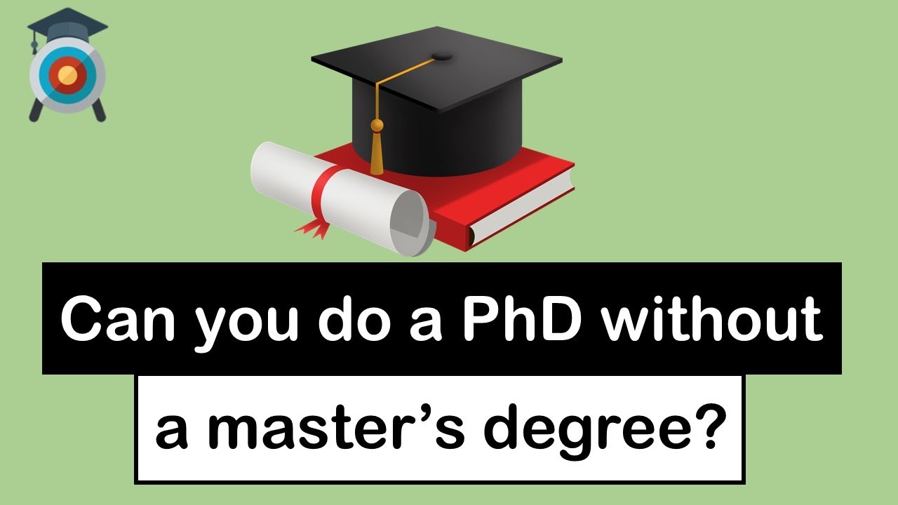 phd without master