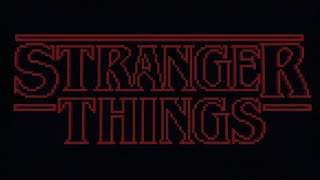 Stranger Things Intro But It's Minecraft!