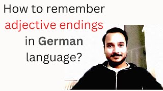 German A2 (Session2, Part 1): German Adjective Endings