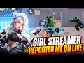 GIRL STREAMER REPORTED ME ON LIVE ! The Unreal 60 FPS Player!   | iPhone 15 BGMI test 2025