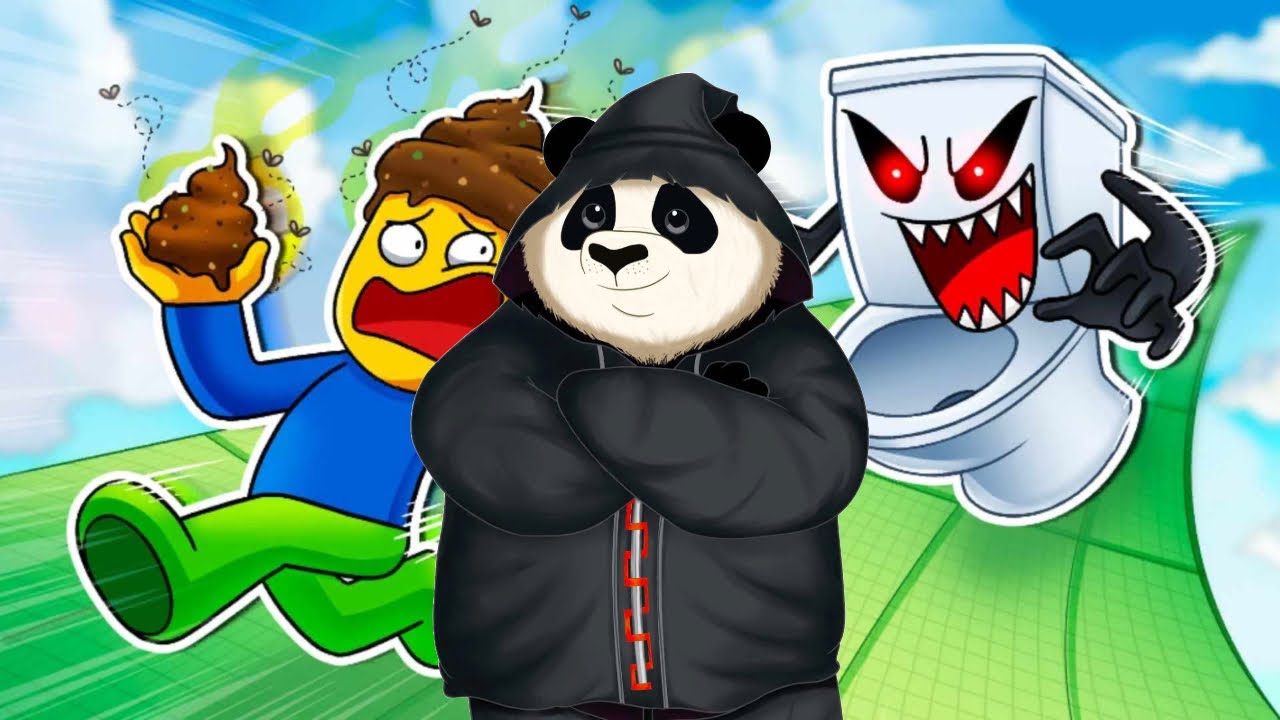Poo Racing Poo race roblox with fluff - YouTube