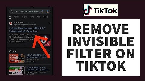 How To Remove Invisible Filter On TikTok (2023) | 100% Working (Full Tutorial)