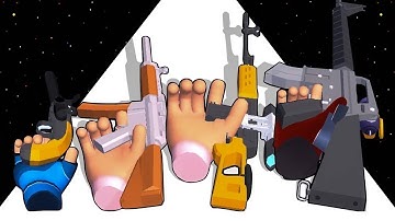 WEAPON CRAFT RUN - Level Up Gun Rush (MAX LEVEL) - Gun Run Game (New Update)