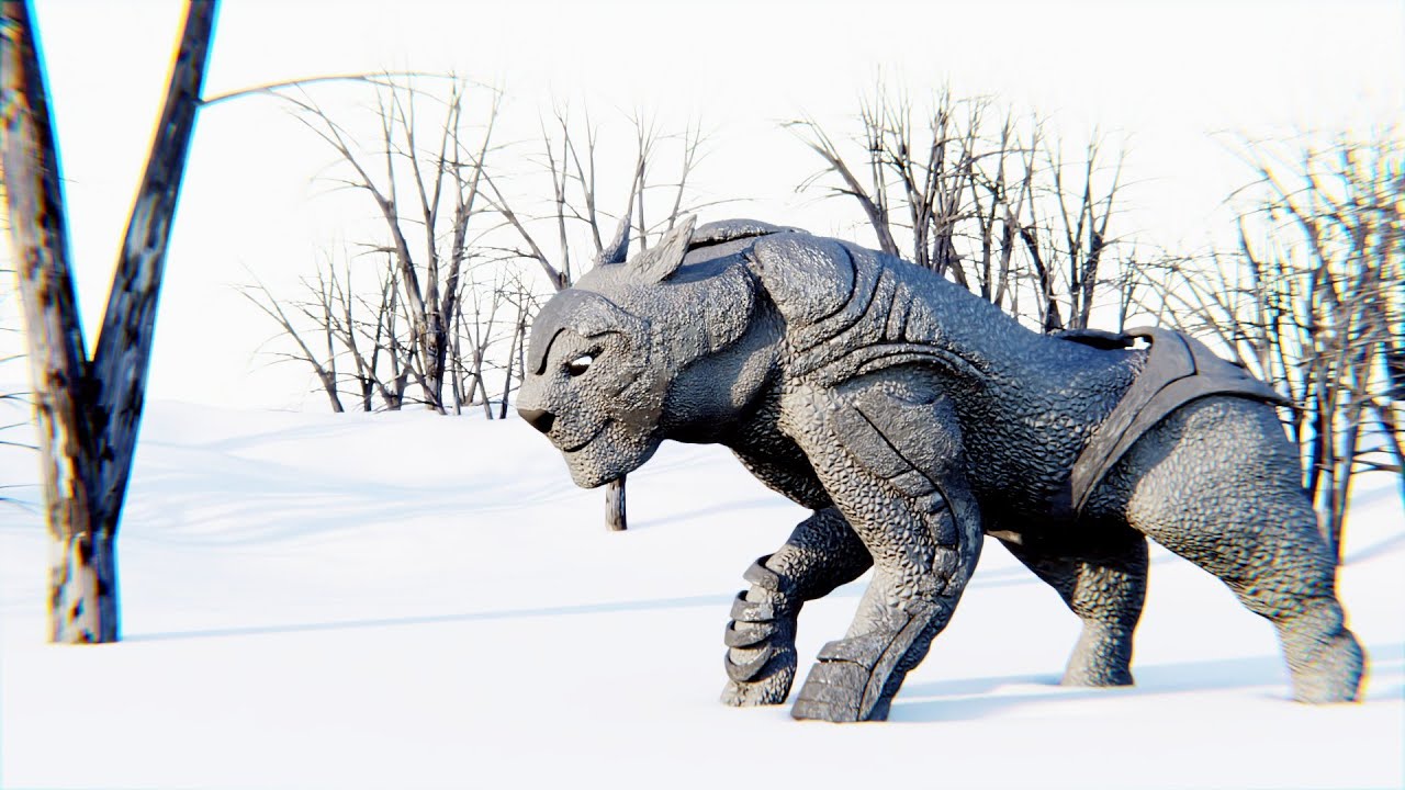 blender 2.92 fantasy animal animation