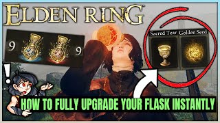 Elden Ring - ALL Golden Seed & Sacred Tear Locations - Healing Flask Upgrade Guide - Secrets & More!