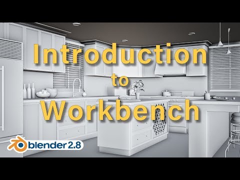 introduction to workbench blender 2 8