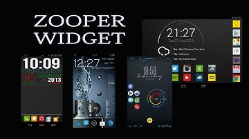 Android Appaholics (ZOOPER Widget) Part 1