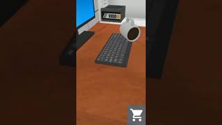 Когда пролил на Клаву в pc simulator #клавиатура #мониторы #компьютер #pcsimulator #кофе #shorts