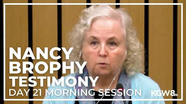 Romance novelist Nancy Brophy testifies in murder ...