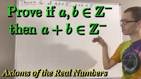 Prove that the negative integers are closed under addition (ILIEKMATHPHYSICS)