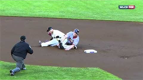 2012/10/15 Scutaro shaken up