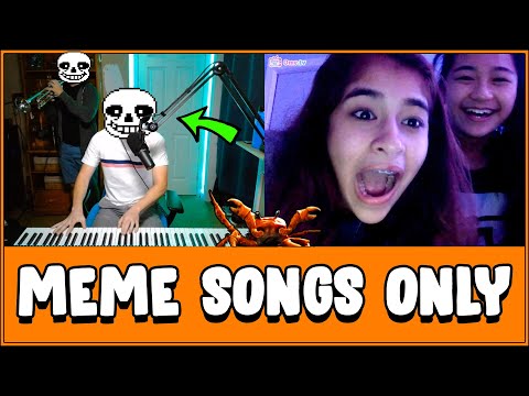 Two Musicians Play MEME Songs on Omegle