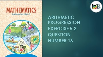 Arithmetic Progression Exercise 5.2 - Question 16 | NCERT