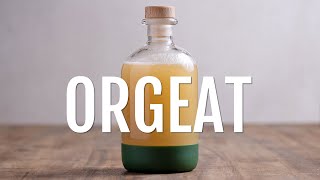 The NEW way to make orgeat