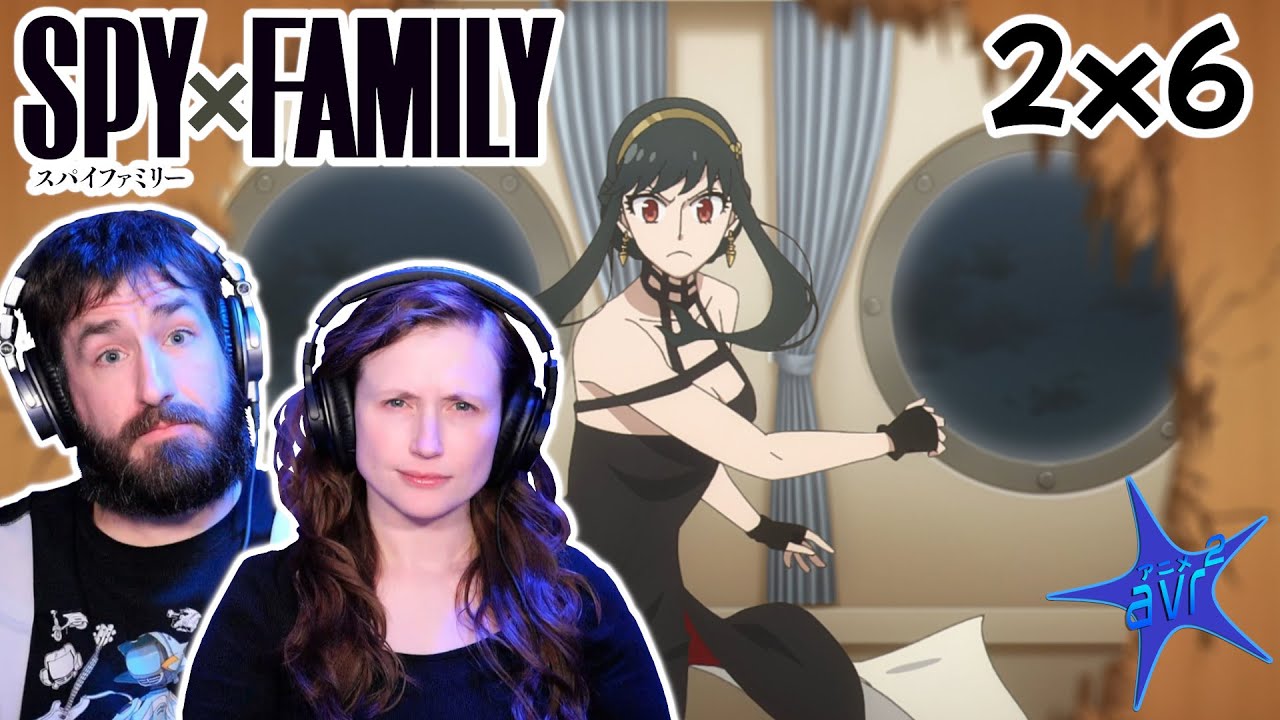 YOR MITOU MUITO! O ANIME FICOU PESADÃO!!! React Spy x Family EP. 6 Temporada  2 