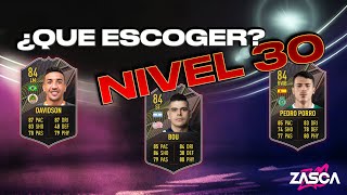 ¿QUE JUGADOR ESCOGER EN EL NIVEL 30? PASE TEMPORADA 1 | FIFA 22 ULTIMATE TEAM