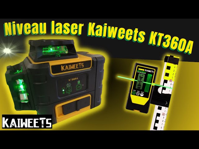 Niveau laser vert, Careslong 3 axes //VLOG 4 // VOIR DESCRIPTION 