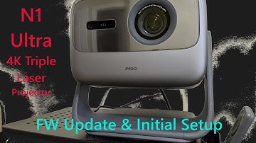 JMGO N1 Ultra FW Update & Initial Setup