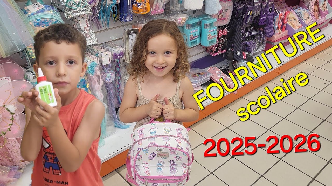 La CHASSE aux FOURNITURES SCOLAIRES des petits Moustiques 🥰