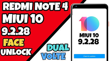 Redmi Note 4 | MIUI 10 9.2.28 Update | More PubG Experiance , Face Unlock | Ft. TNVJ