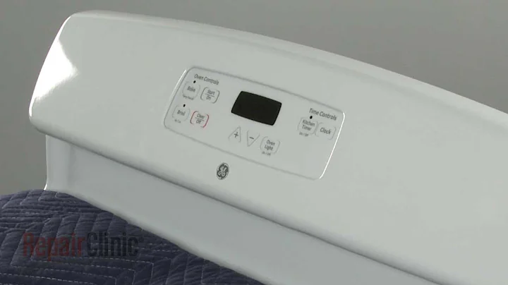 GE Gas Range Oven Replace Control Board Overlay #WB27K10256